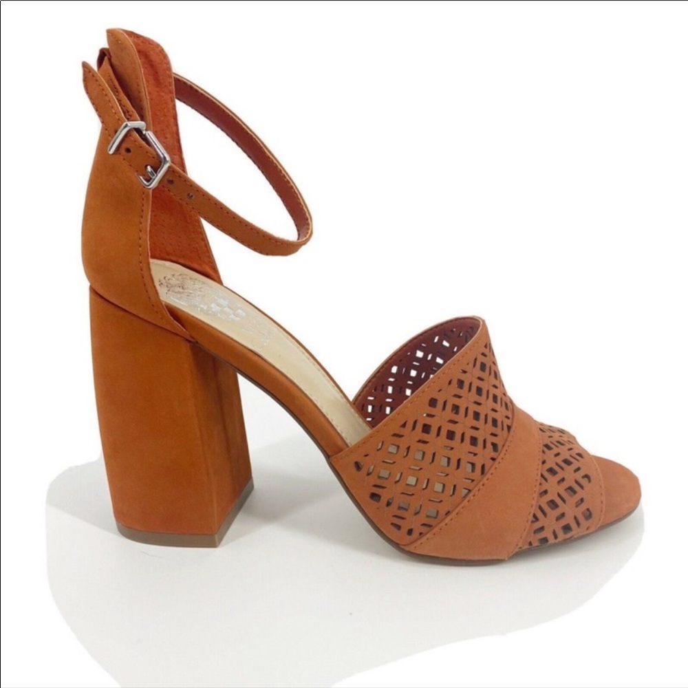 Vince Camuto Ankle Strap Heeled Sandel